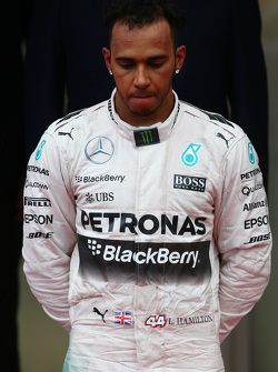 Tercer lugar Lewis Hamilton, Mercedes AMG F1