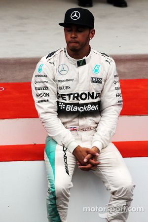 Lewis Hamilton, Mercedes AMG F1 no pódio