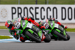 Tom Sykes, Kawasaki et Jonathan Rea, Kawasaki