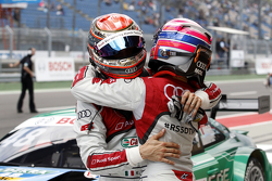 Edoardo Mortara, Audi Sport Team Abt Audi RS 5 DTM et Miguel Molina, Audi Sport Team Abt Audi RS 5 DTM