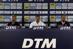 Press Conference, Jens Marquardt, BMW Motorsport Director, Dieter Gass, Audi Sport, Ulrich Fritz, Mercedes AMG