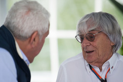 Lawrence Stroll et Bernie Ecclestone