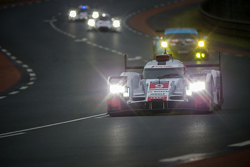 #9 Audi Sport Team Joest Audi R18 e-tron quattro: René Rast, Filipe Albuquerque, Marco Bonanomi