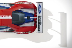 The new Ford GT that will race at Le Mans