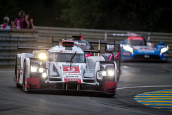 #9 Audi Sport Team Joest Audi R18 e-tron quattro : René Rast, Filipe Albuquerque, Marco Bonanomi