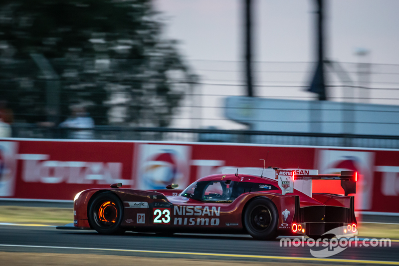 #23 Nissan Motorsports Nissan GT-R LM NISMO: Olivier Pla, Jann Mardenborough, Max Chilton