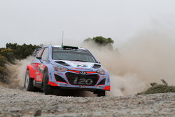Hayden Paddon et John Kennard, Hyundai i20 WRC, Hyundai Motorsport