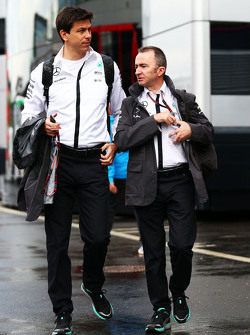Toto Wolff et Paddy Lowe, Mercedes