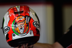 El casco Davide Giugliano, Ducati