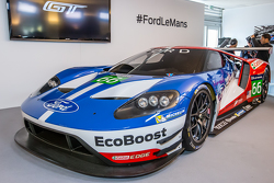 La nouvelle Ford GT aux spécifications GTE 2016, qui sera préparée par le Chip Ganassi Racing aux 24h du Mans 2016