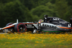 Pascal Wehrlein, pilote d'essais Sahara Force India F1 VJM08