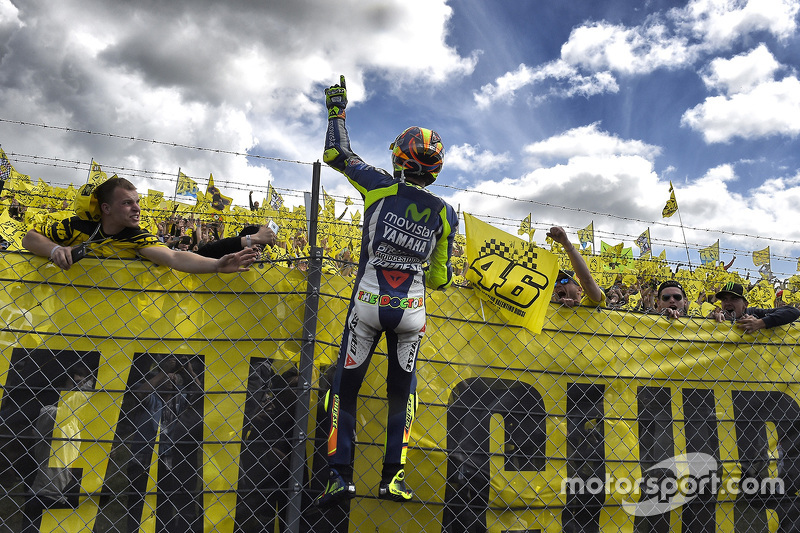 Race winnaar Valentino Rossi, Yamaha Factory Racing