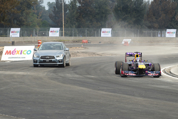 Daniel Ricciardo, Red Bull Racing essaie le nouveau circuit du GP du Mexique