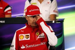 Kimi Raikkonen, Ferrari na coletiva de imprensa da FIA 