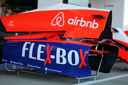 Le capot moteur de la Manor F1 Team