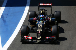 Jolyon Palmer, pilote d'essais et de réserve Lotus F1 E23