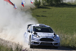 Ott Tanak et Molder Raigo, M-Sport Ford Fiesta WRC