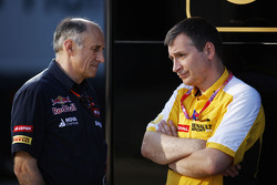 Franz Tost, Scuderia Toro Rosso, Team Principal avec Rob White, Directeur Général Adjoint de Renault Sport