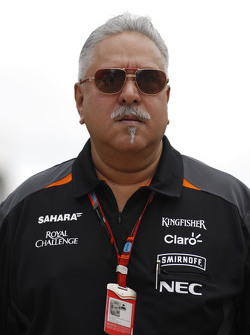 Виджей Малья, владелец команды Sahara Force India F1