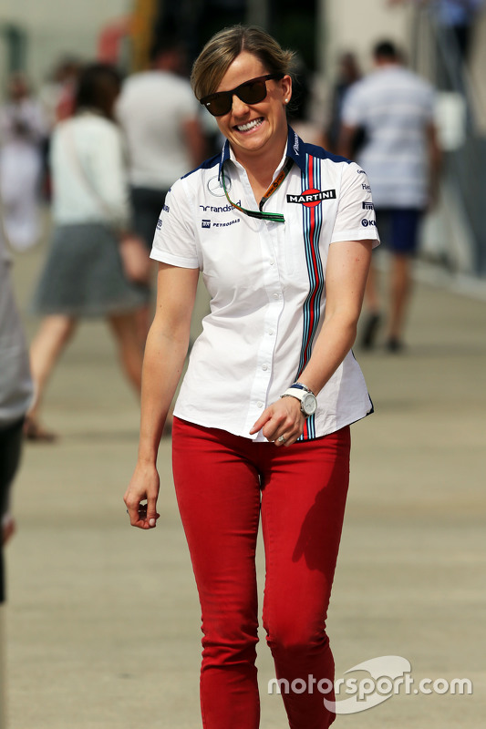 Susie Wolff, pilota collaudatrice Williams 