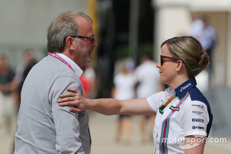 Didier Coton, Driver Manager with Susie Wolff, Williams Development Driver