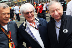 Sir Martin Sorrell, Bernie Ecclestone, et Jean Todt