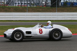 Stirling Moss im Mercedes W196