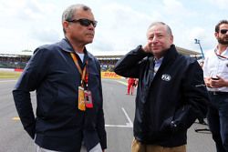 Sir Martin Sorrell, WPP CEO con Jean Todt,