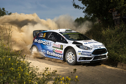 Elfyn Evans et Daniel Barrit, M-Sport Ford Fiesta WRC
