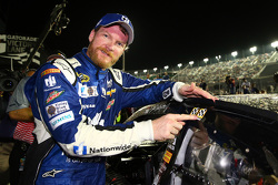El ganador, Dale Earnhardt Jr., Hendrick Motorsports Chevrolet