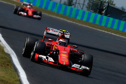 Kimi Raikkonen et Sebastian Vettel, Ferrari SF15-T