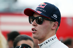 Daniil Kvyat, Red Bull Racing con los medios