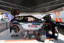 Robert Kubica y Maciek Szczepaniak, Ford Fiesta WRC