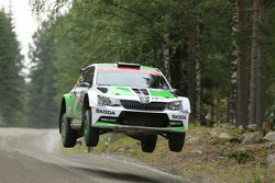 Esapekka Lappi et Janne Ferm, Skoda Motorsport Skoda Fabia R5