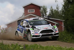 Juho Hanninen et Tomi Tuominen, Ford Fiesta WRC