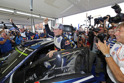 I vincitori Jari-Matti Latvala e Miikka Anttila, Volkswagen Polo WRC, Volkswagen Motorsport