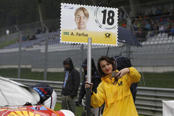 L'ombrellina Augusto Farfus, BMW Team RBM BMW M4 DTM