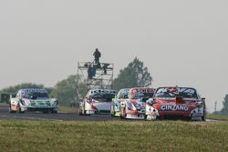 Matias Rossi, Donto Racing Chevrolet y Matias Jalaf, Catalan Magni Motorsport Ford y Agustin Canapin