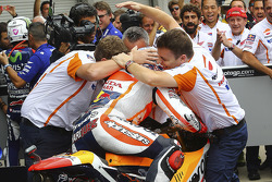 Marc Marquez, Repsol Honda Team, fête sa victoire