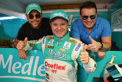 Rubens Barrichello e amigos em Goiânia