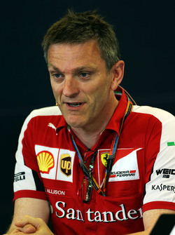 James Allison, Ferrari Chassis Technical Director in the FIA Press Conference