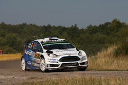 Ott Tanak e Molder Raigo, M-Sport Ford Fiesta WRC