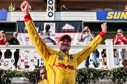 Il vincitore Ryan Hunter-Reay, Andretti Autosport Honda