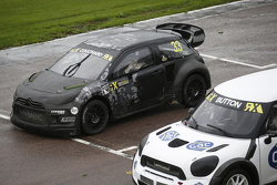 David Coulthard y Jenson Button
