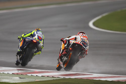 Valentino Rossi, Yamaha Factory Racing et Marc Marquez, Repsol Honda Team