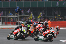 Jack Miller et Cal Crutchlow, Team LCR Honda, Dani Pedrosa, Repsol Honda Team, Danilo Petrucci, Pramac Racing Ducati, et Bradley Smith, Tech 3 Yamaha