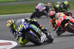 Valentino Rossi, Yamaha Factory Racing e Marc Marquez, Repsol Honda Team