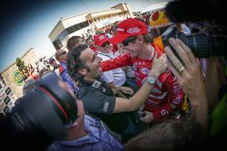 Dario Franchitti et Scott Dixon