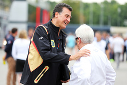 Федерико Гастальди, заместитель руководителя Lotus F1 Team и Херби Блаш, делегат FIA