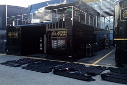 Les couvertures chauffantes Lotus F1 Team